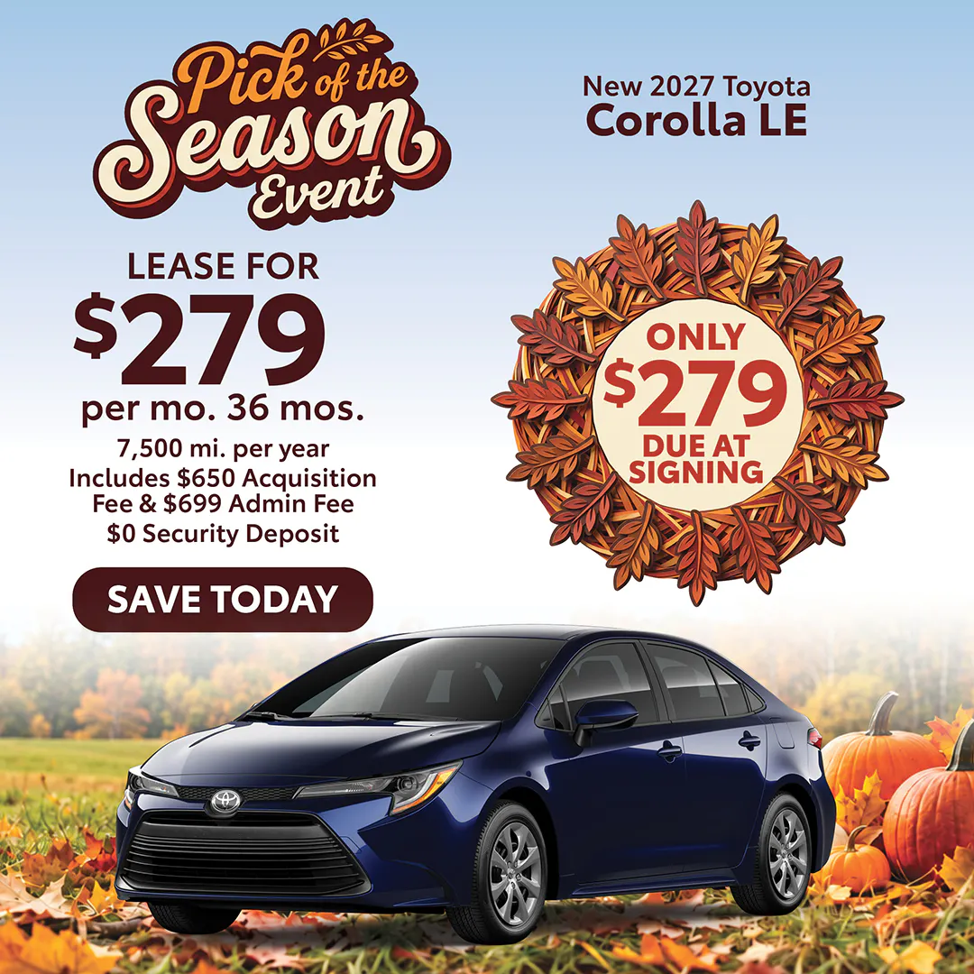 New 2027 Toyota Corolla LE | Canobie Lake Toyota
