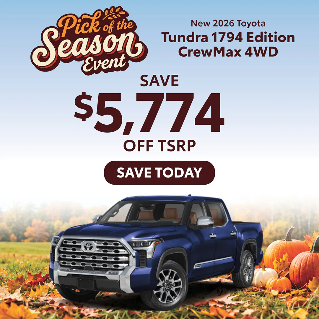 New 2026 Toyota Tundra 1794 Edition CrewMax 4WD | Canobie Lake Toyota