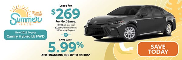 New 2025 Toyota Camry Hybrid LE AWD | Canobie Lake Toyota