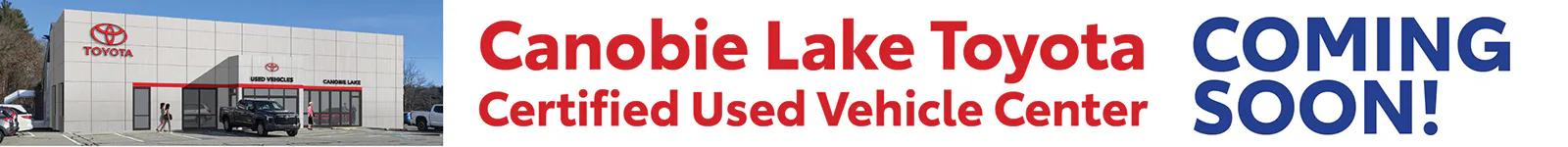 Opening soon – Used SRP | Canobie Lake Toyota