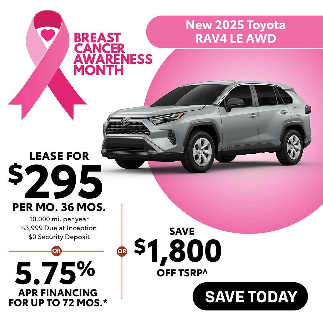 New 2025 Toyota RAV4 LE AWD | Canobie Lake Toyota