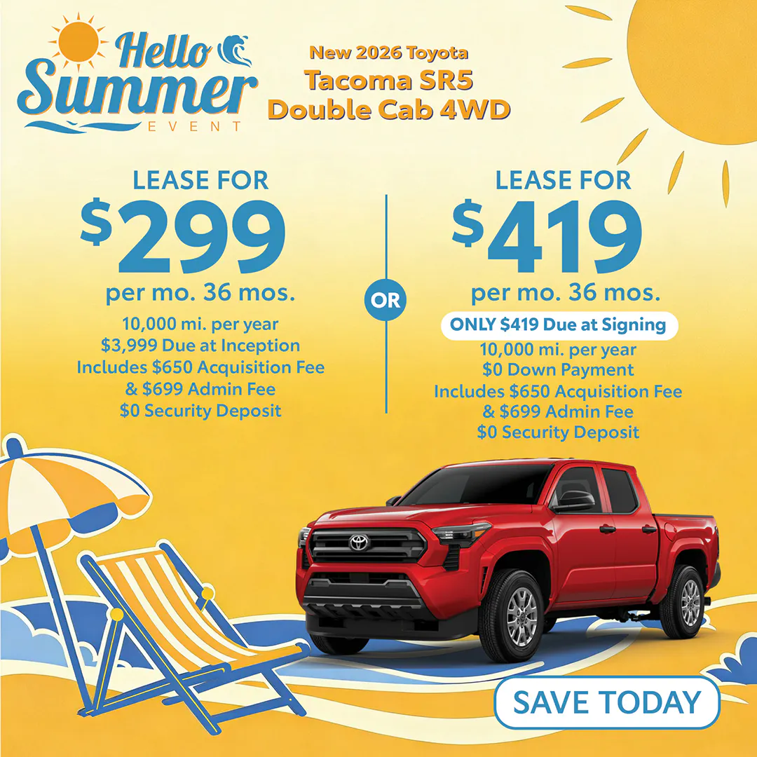 New 2026 Toyota Tacoma SR5 Double Cab 4WD | Canobie Lake Toyota