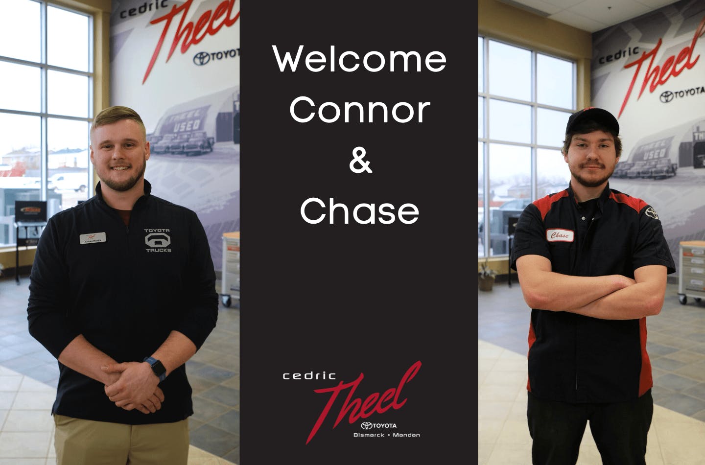Welcome Conner & Chase