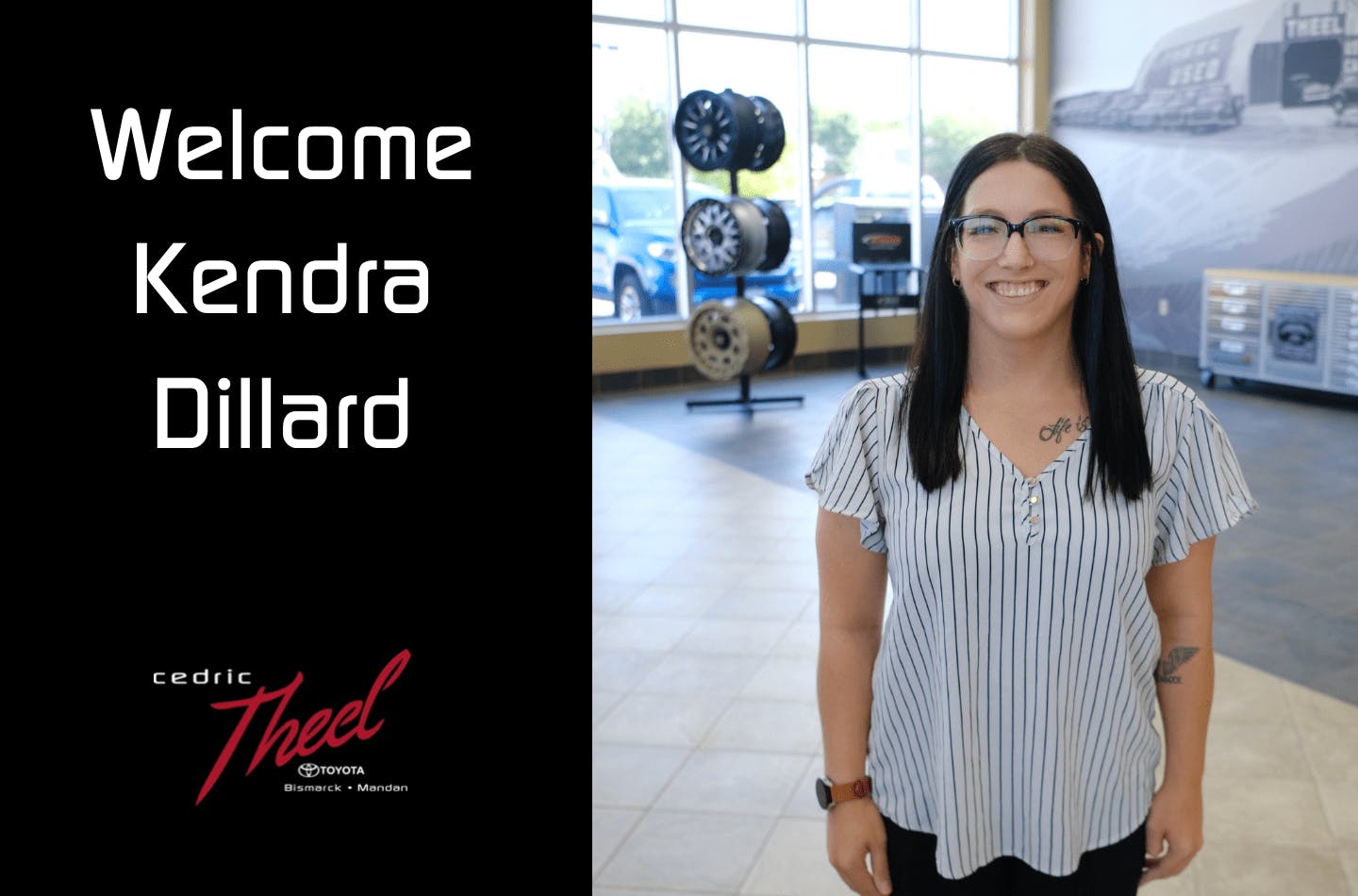 Welcome Kendra Dillard