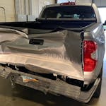 Damaged Toyota Tundra