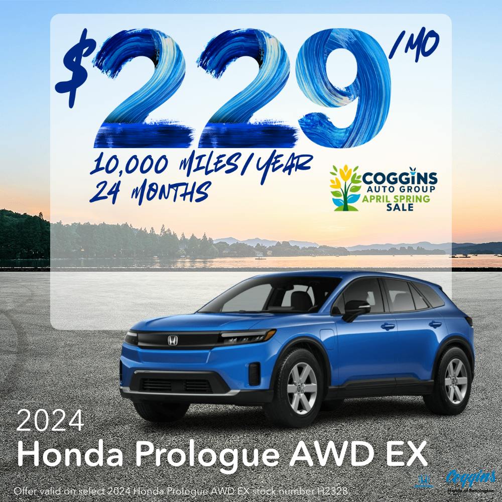 2024 Prologue Lease | Coggins Honda of Bennington