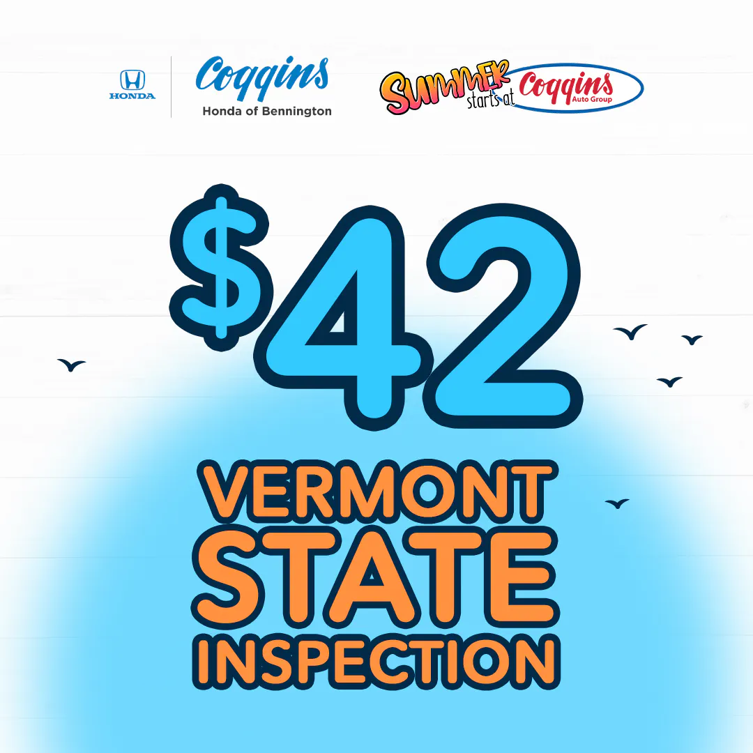 Vermont State Inspection | Coggins Honda of Bennington