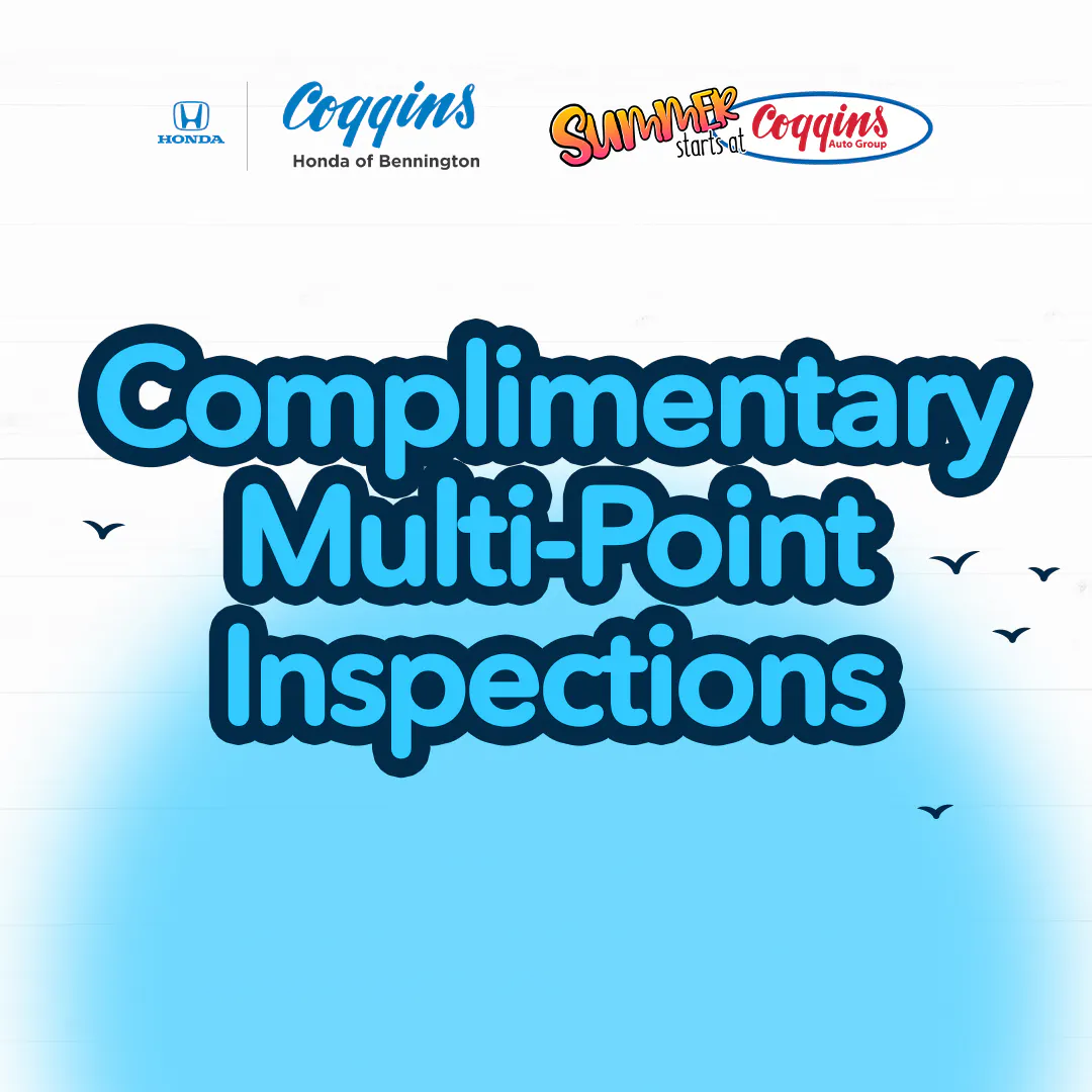 Multi-Point Inspection | Coggins Honda of Bennington
