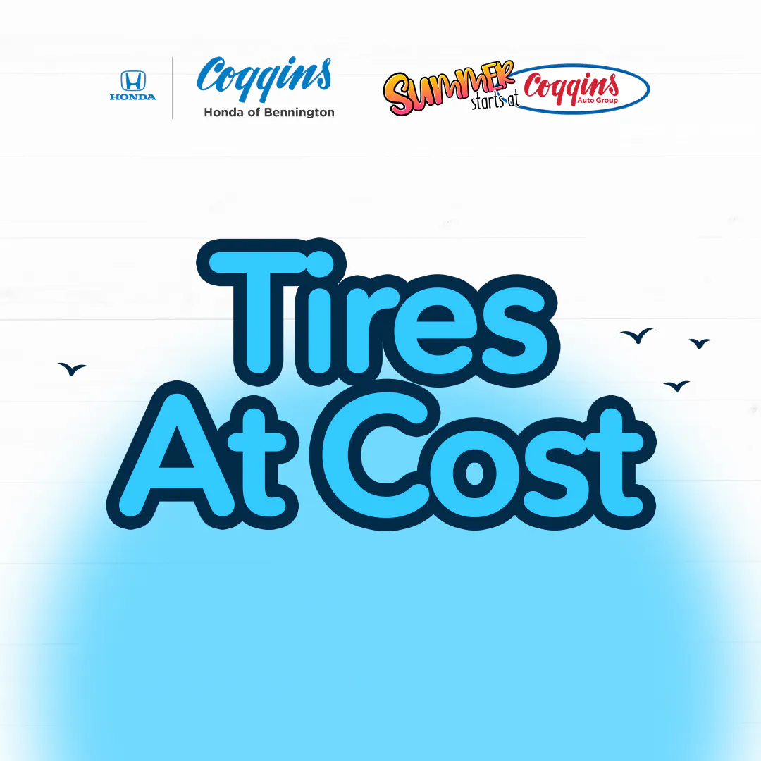 Tires At Cost | Coggins Honda of Bennington