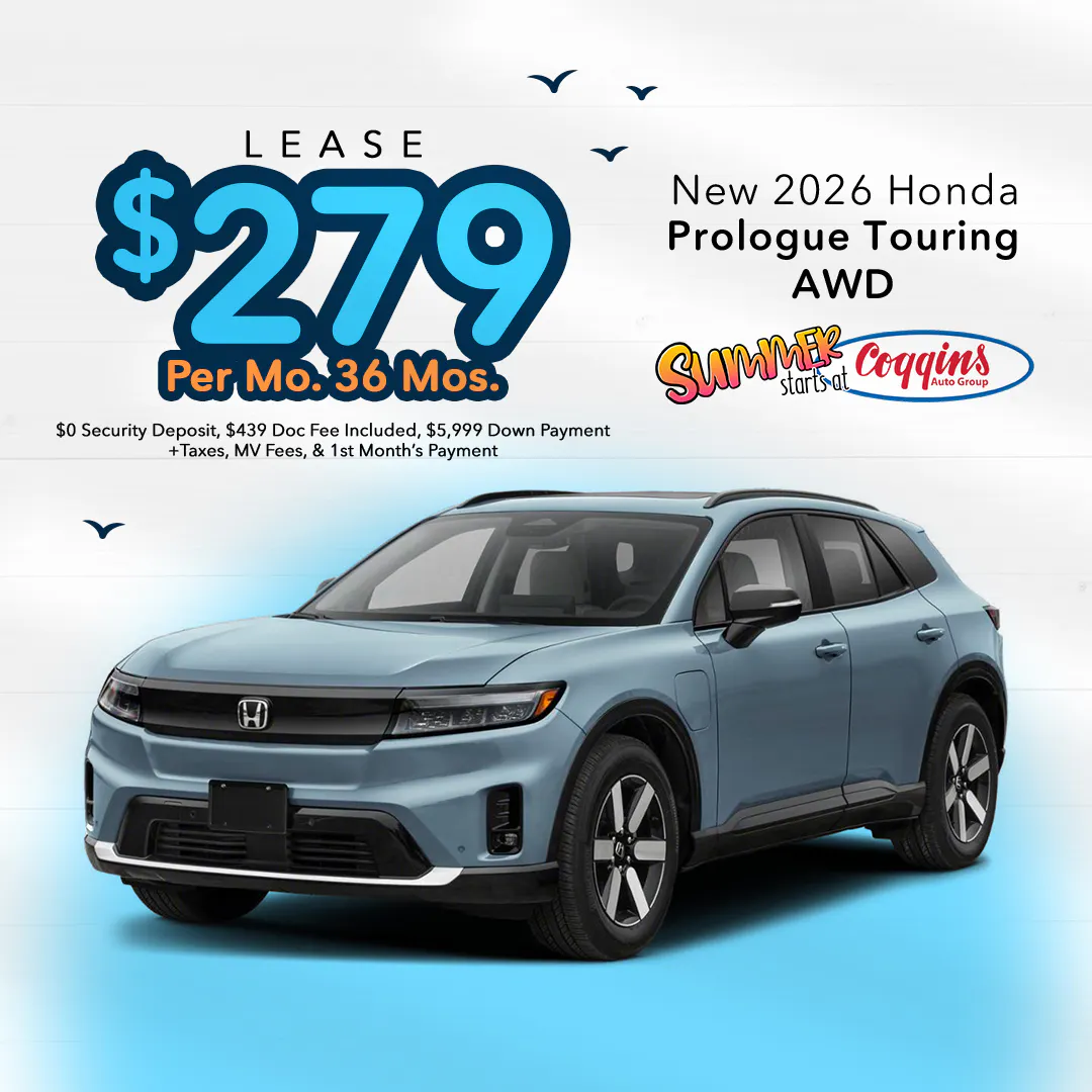 2026 Prologue Lease | Coggins Honda of Bennington