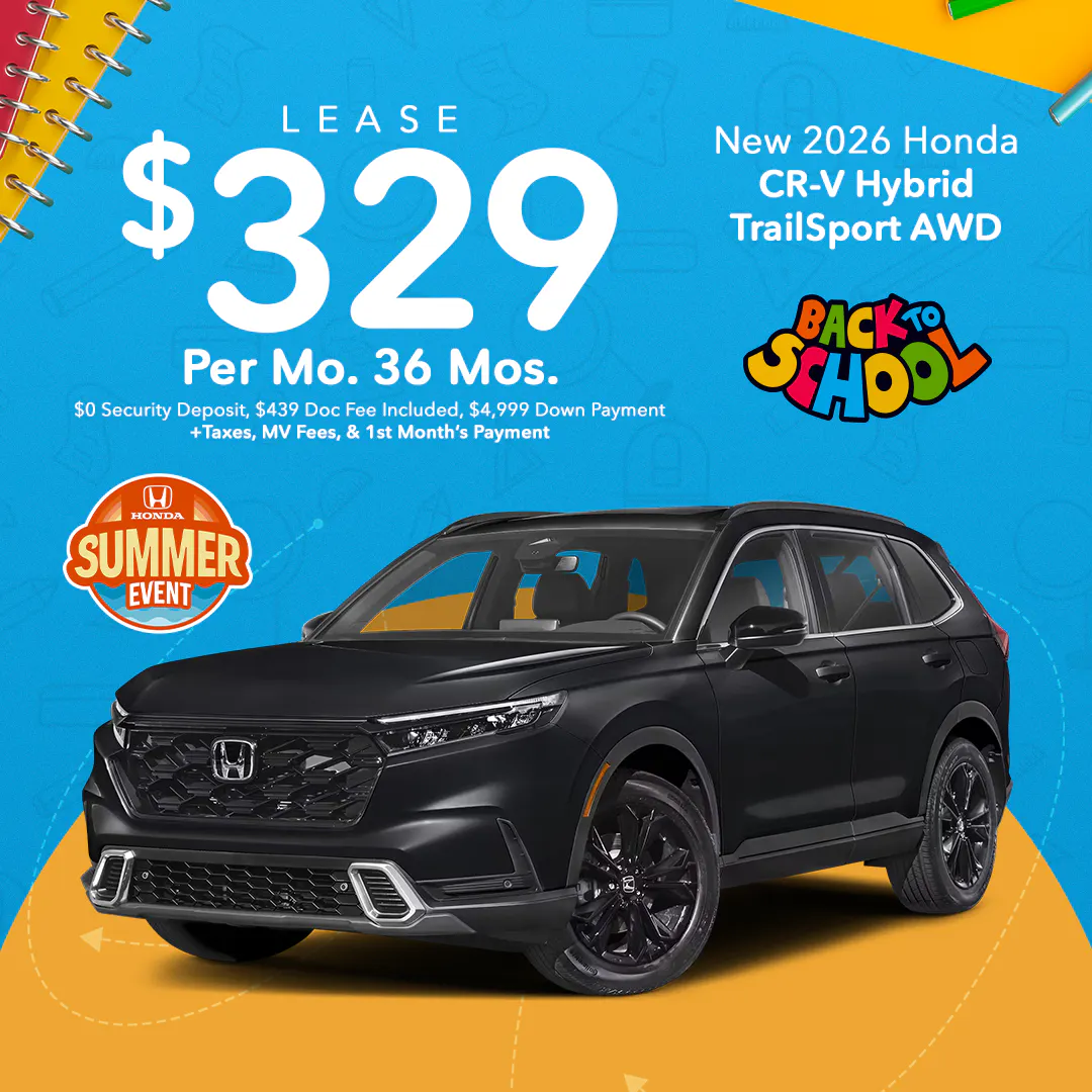 2026 Honda CR-V Hybrid Lease | Coggins Honda of Bennington