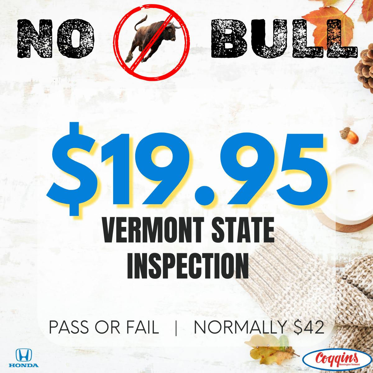 Vermont State Inspection | Coggins Honda of Bennington