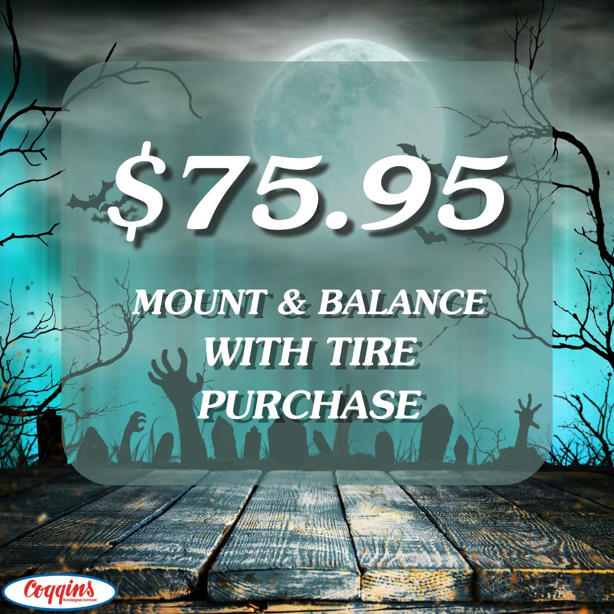 Mount & Balance Special | Coggins Honda of Bennington