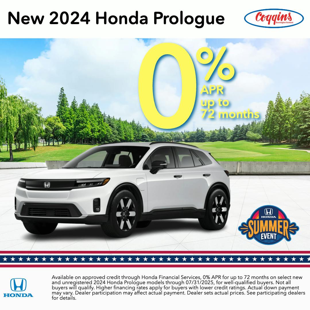 2024 Prologue APR Special | Coggins Honda of Bennington