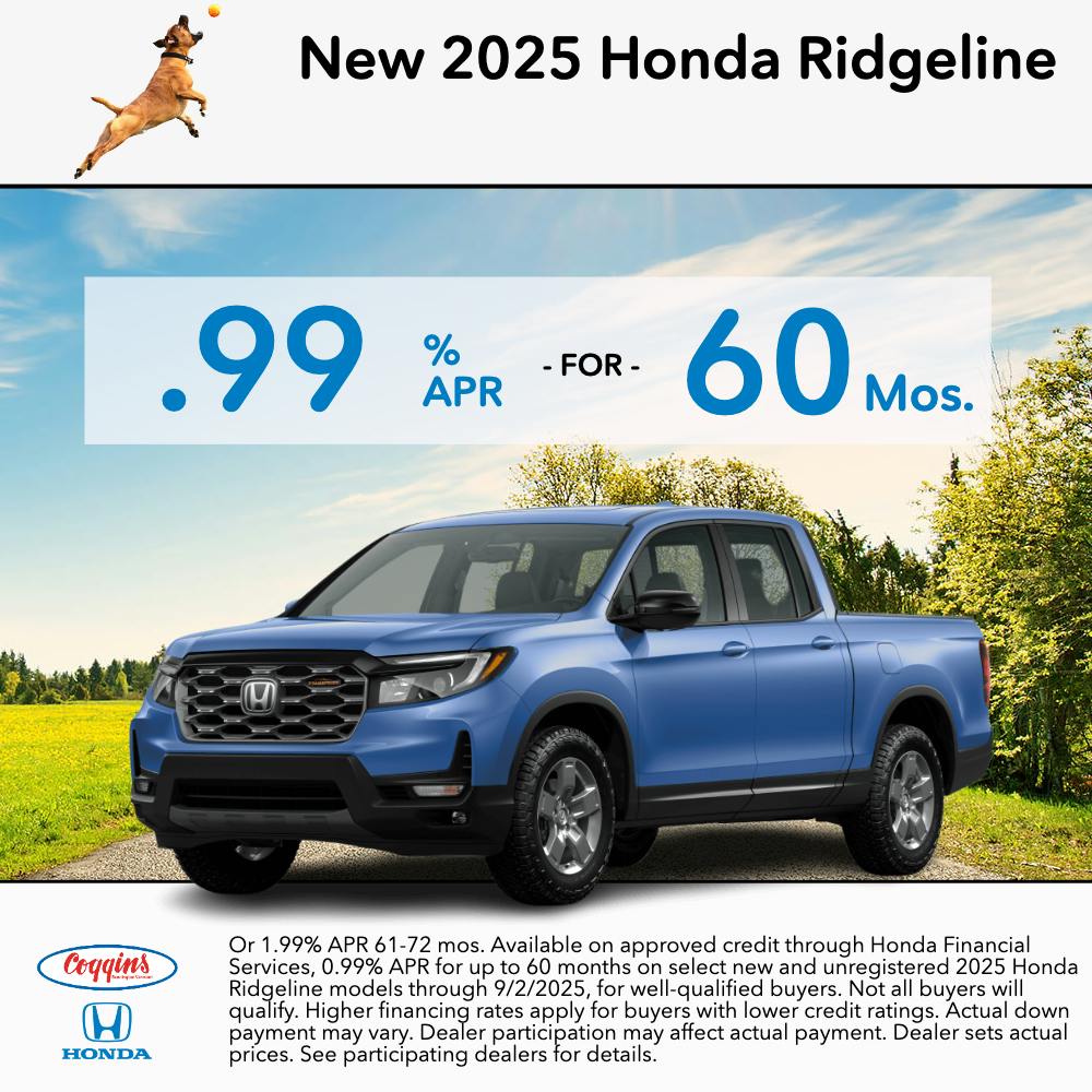 2025 Ridgeline APR Special | Coggins Honda of Bennington