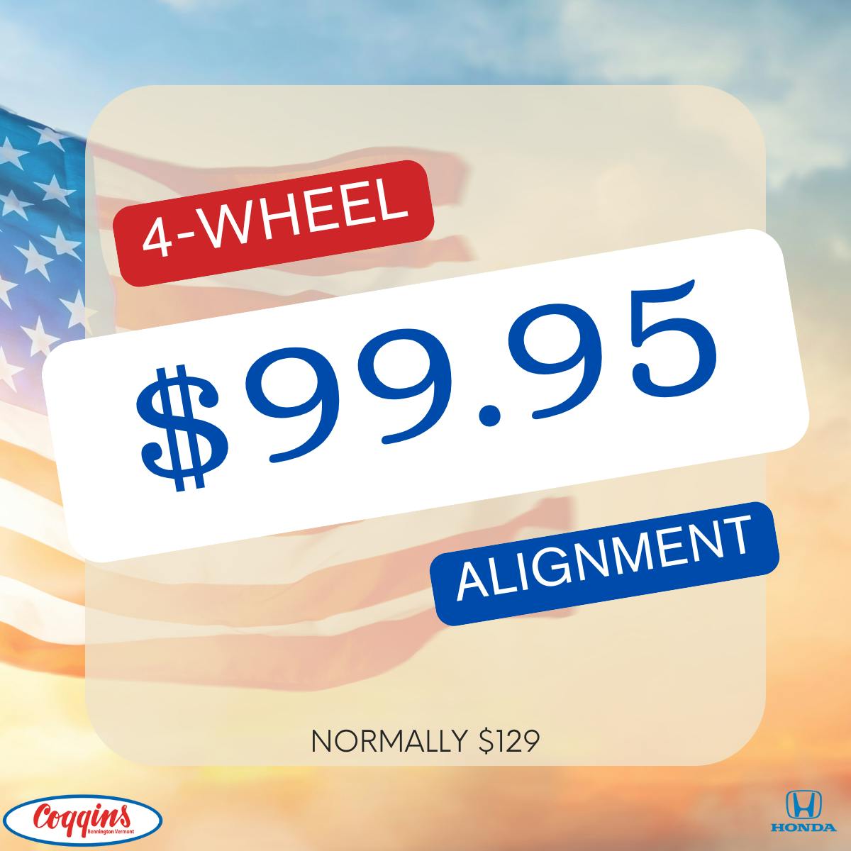 4-Wheel Alignment | Coggins Honda of Bennington