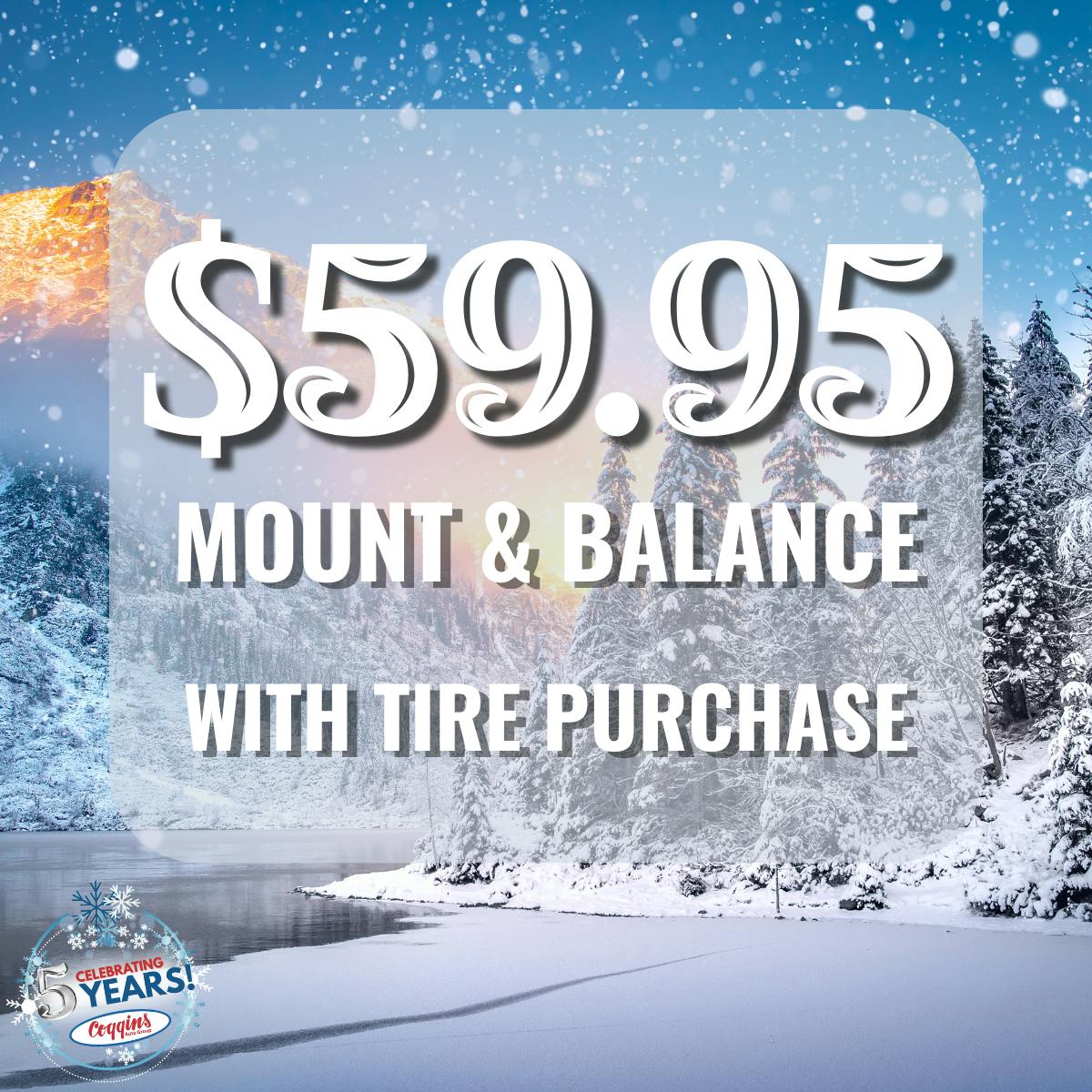 Mount & Balance Special | Coggins Honda of Bennington