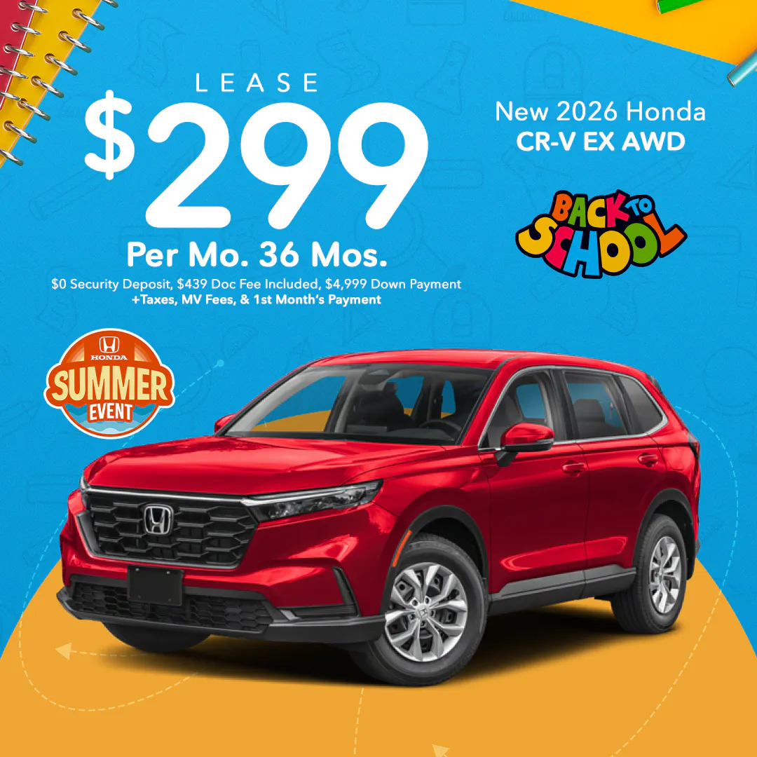 2026 Honda CR-V Lease | Coggins Honda of Bennington