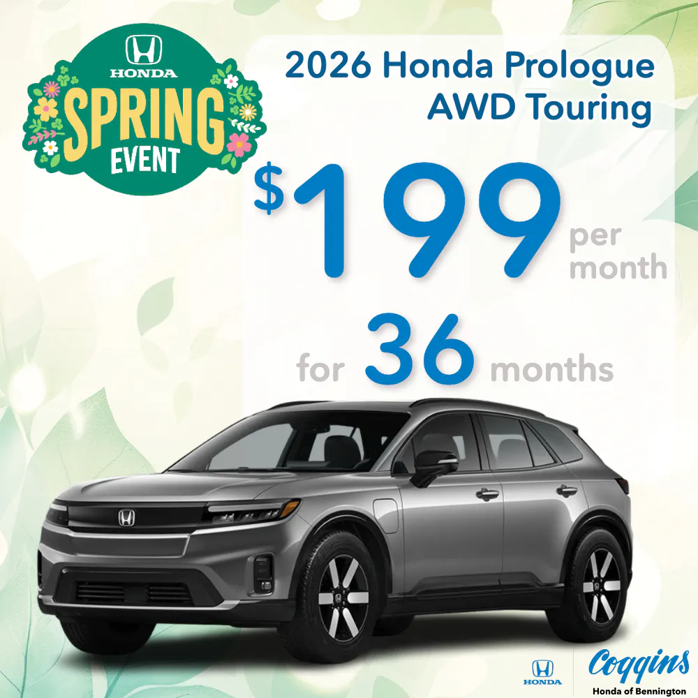 2026 Prologue Lease | Coggins Honda of Bennington