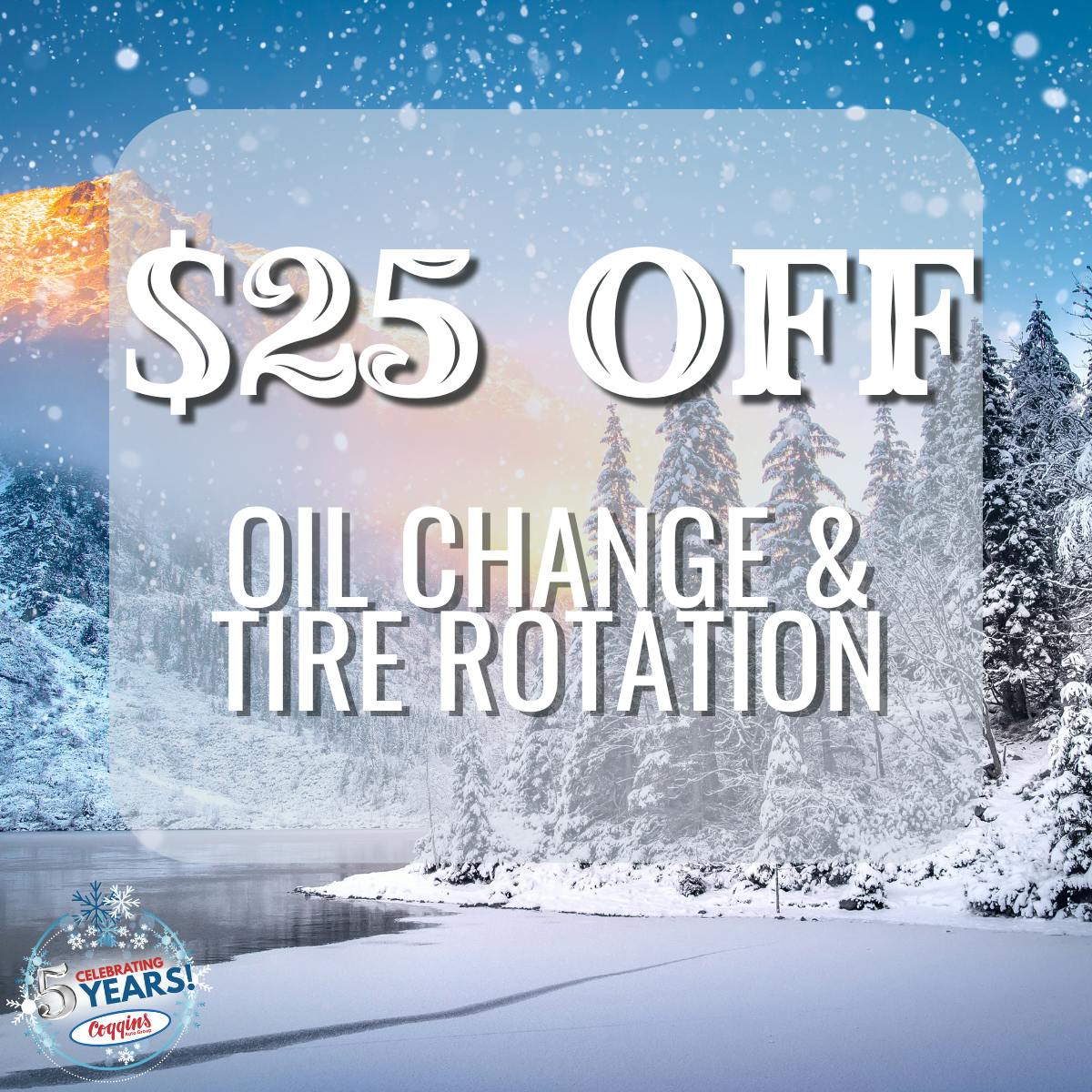 Synthetic Oil Change & Tire Rotation Special | Coggins Honda of Bennington