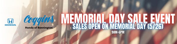 SRP BANNERS | Coggins Honda of Bennington