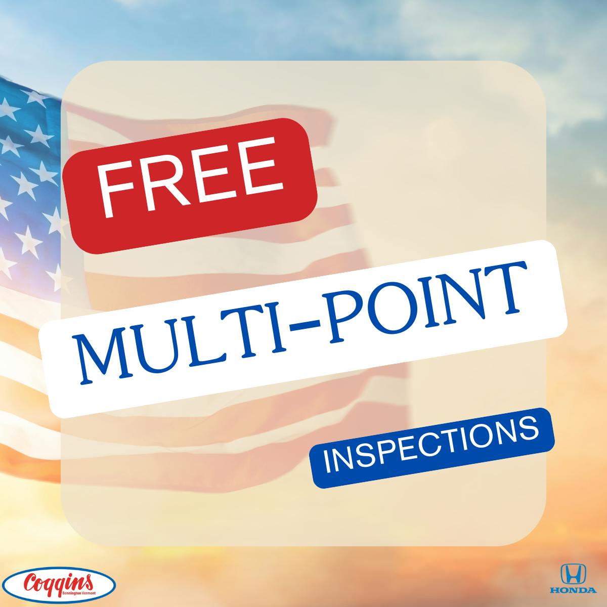 Multi-Point Inpsection | Coggins Honda of Bennington