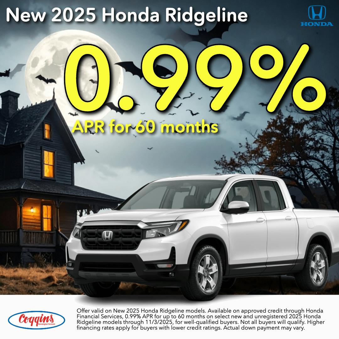 2025 Ridgeline APR Special | Coggins Honda of Bennington