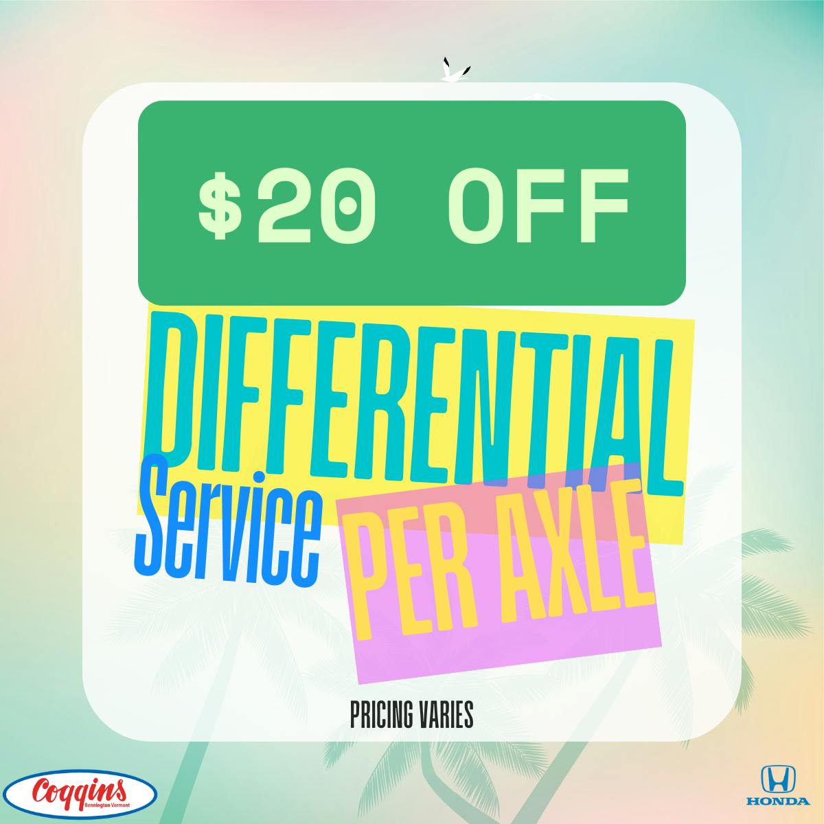 Differential Service | Coggins Honda of Bennington