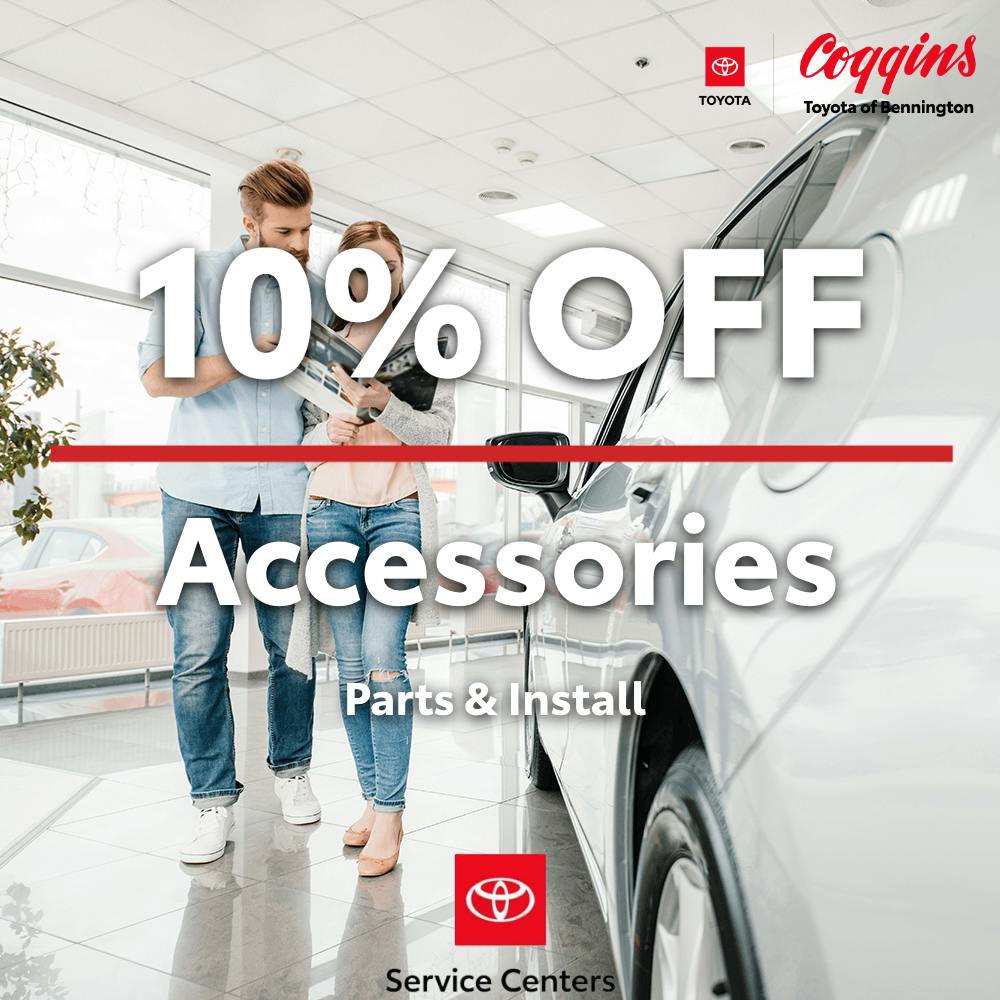 10% OFF Accessories | Coggins Toyota of Bennington