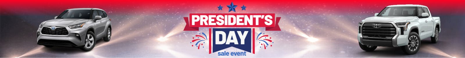 Presidents Month Sale