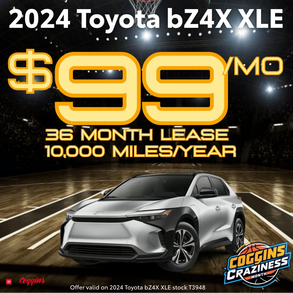 2024 bZ4X XLE Lease | Coggins Toyota of Bennington
