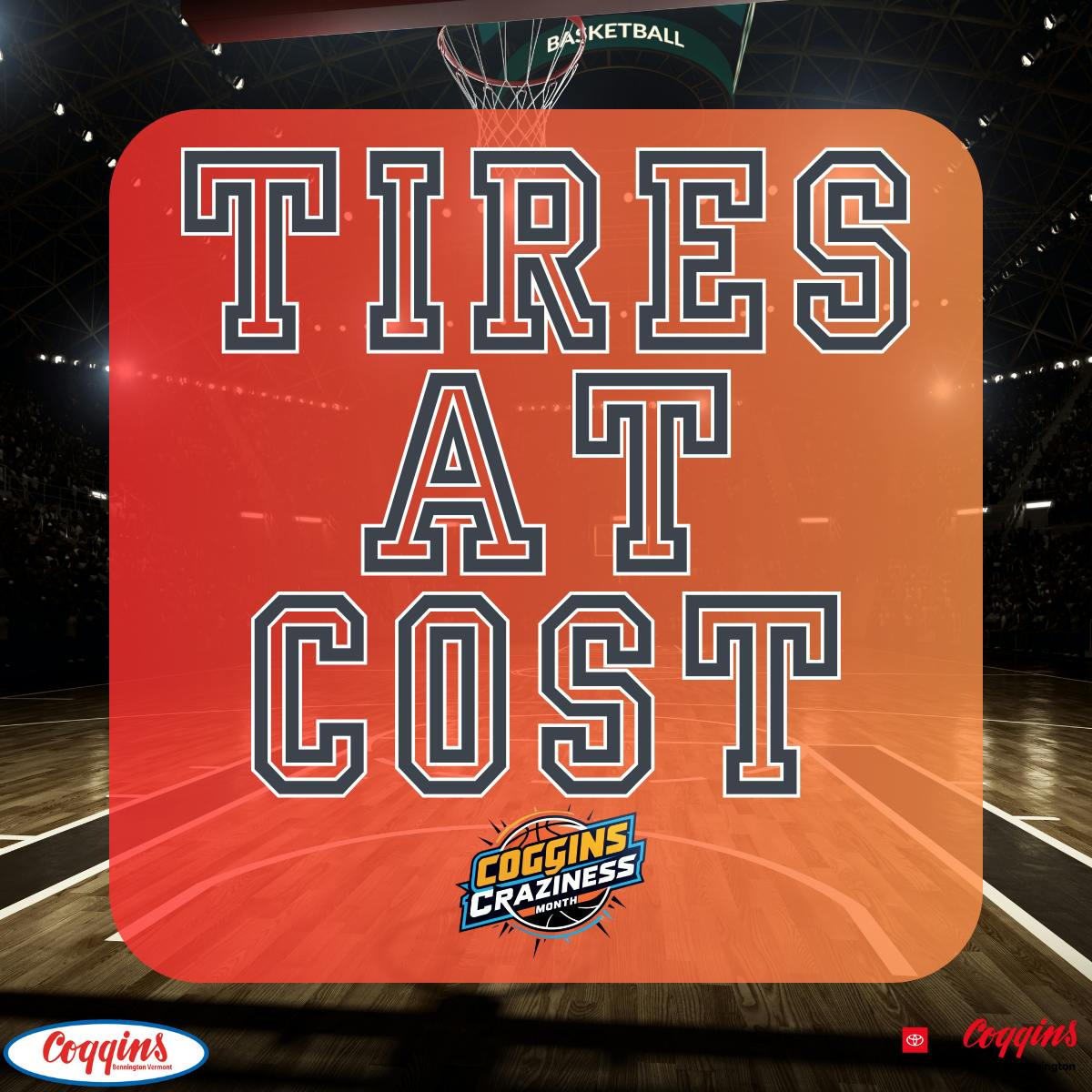 Tires at Cost | Coggins Toyota of Bennington