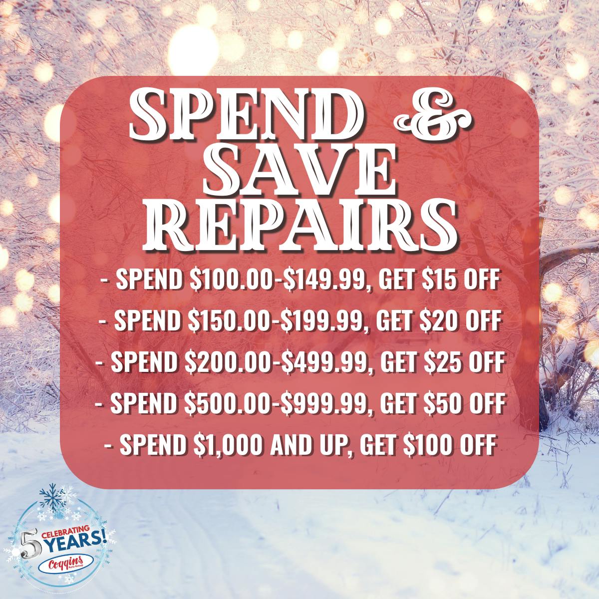 Spend & Save on Repairs! | Coggins Toyota of Bennington