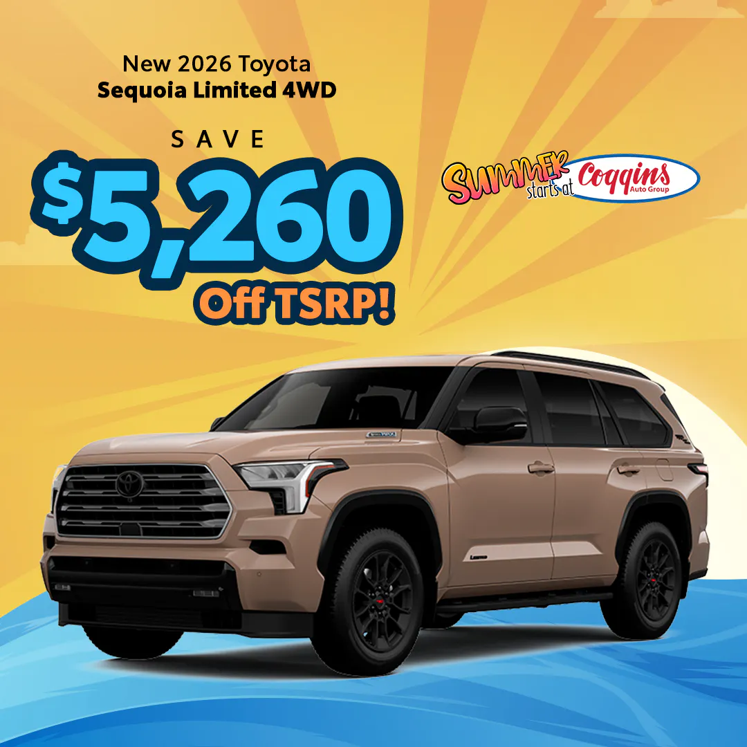 2026 Toyota Sequoia Limited | Coggins Toyota of Bennington