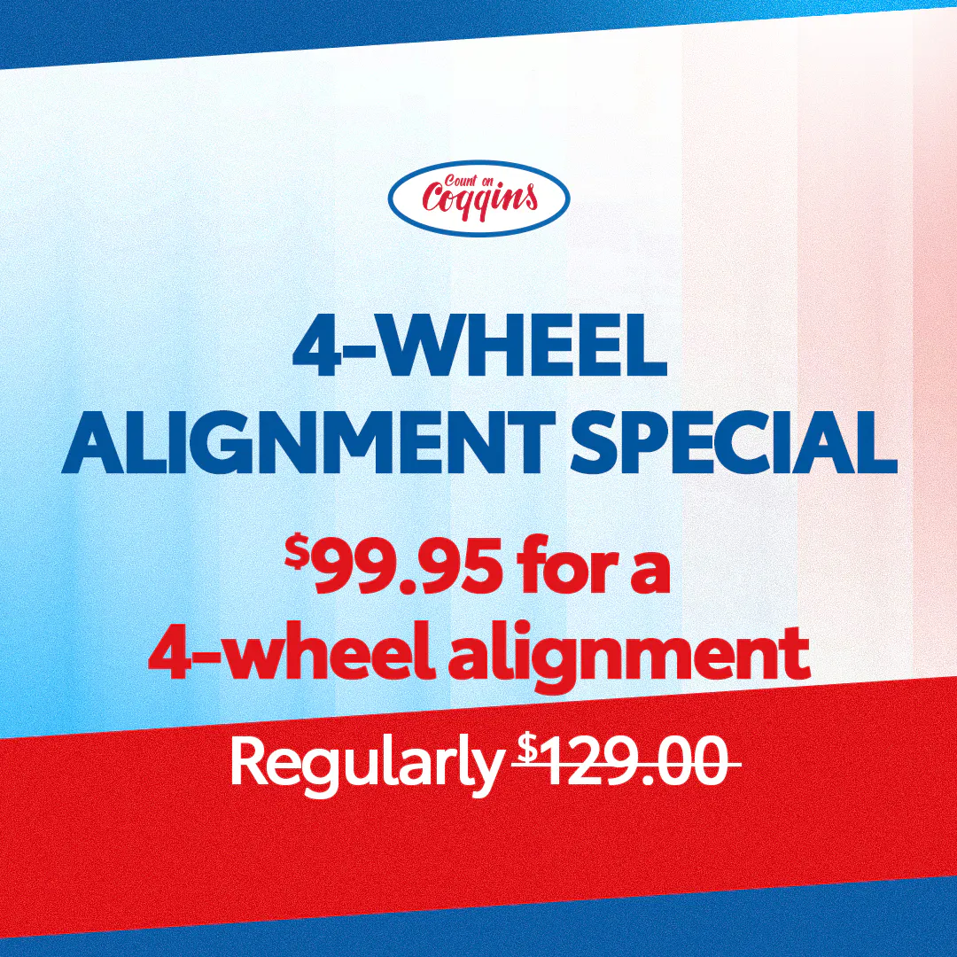 4-Wheel Alignment Special | Coggins Toyota of Bennington