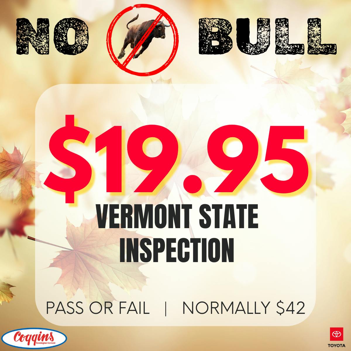 Vermont State Inspection | Coggins Toyota of Bennington