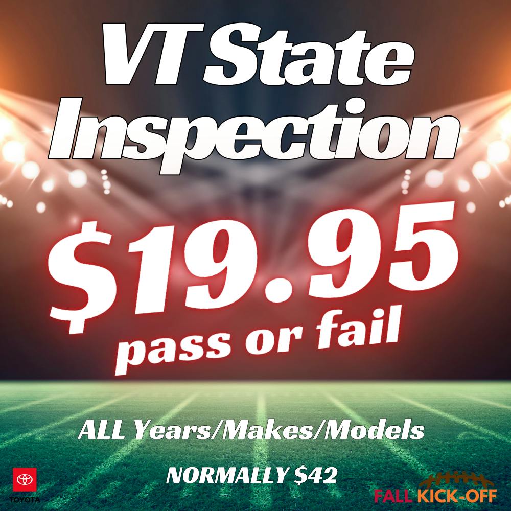 Vermont State Inspection | Coggins Toyota of Bennington