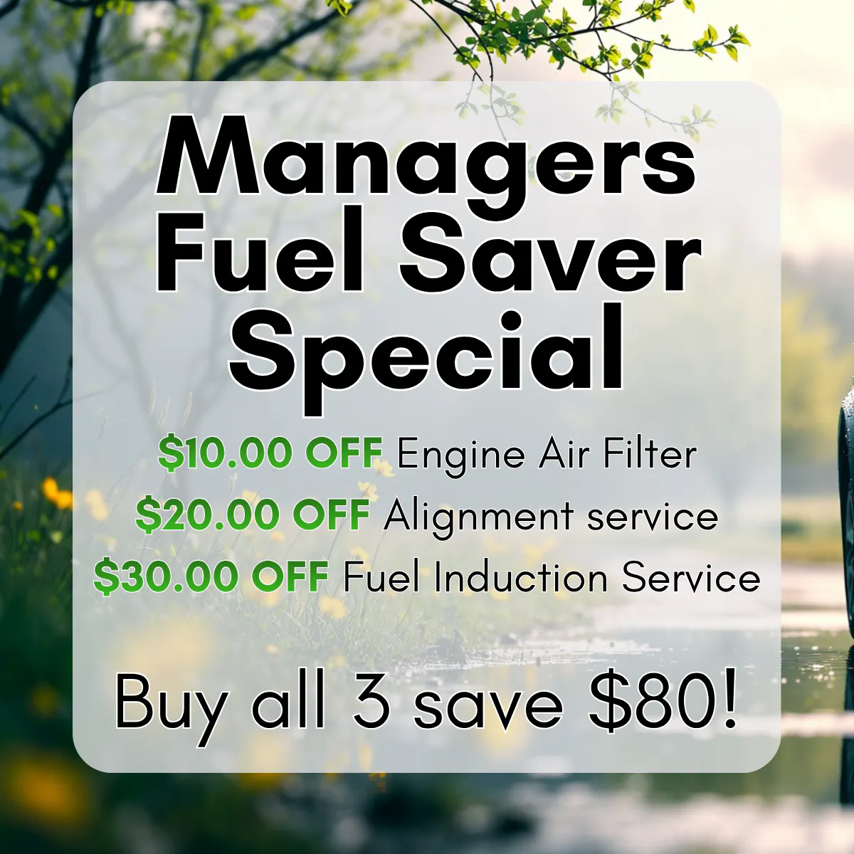 Manager Fuel Saver Special | Coggins Toyota of Bennington