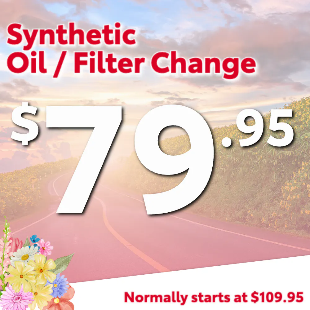 Synthetic Oil Change Special | Coggins Toyota of Bennington