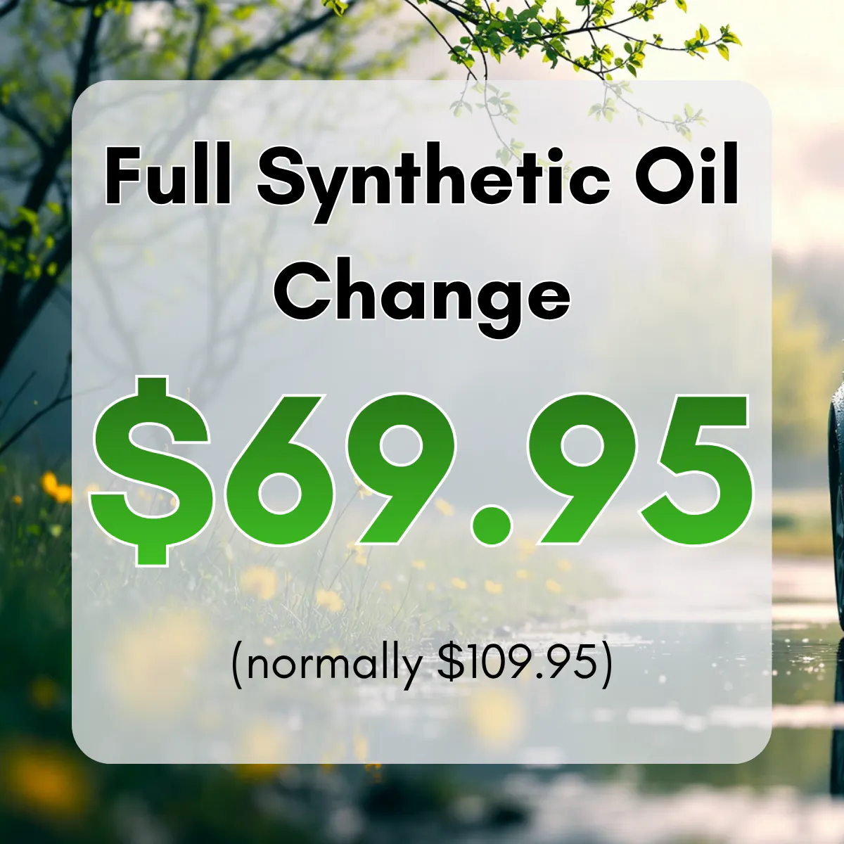 Synthetic Oil Change Special | Coggins Toyota of Bennington