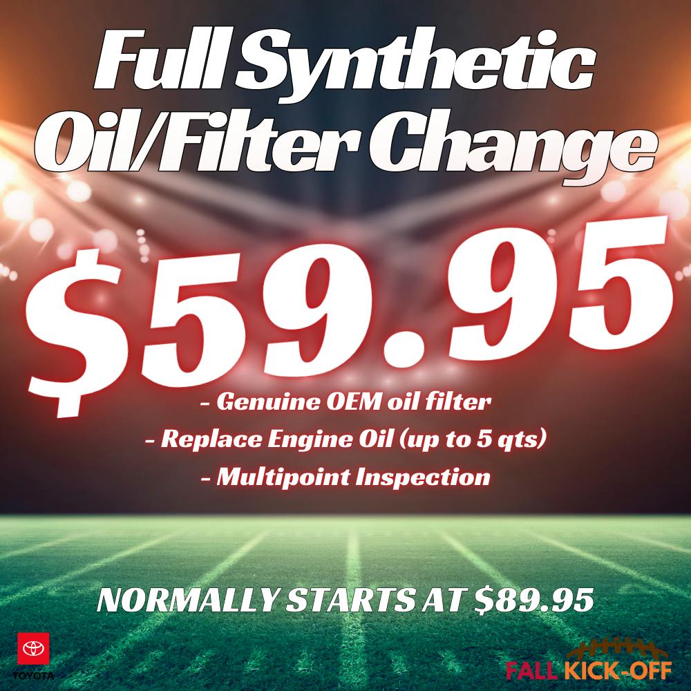 Oil Change Special | Coggins Toyota of Bennington