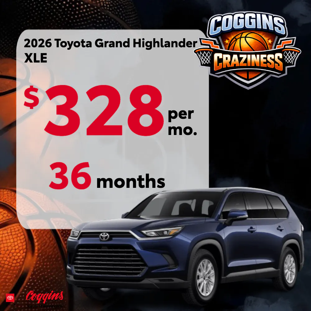 2026 Grand Highlander Lease | Coggins Toyota of Bennington