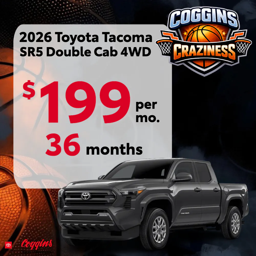 2026 Toyota Tacoma Lease | Coggins Toyota of Bennington