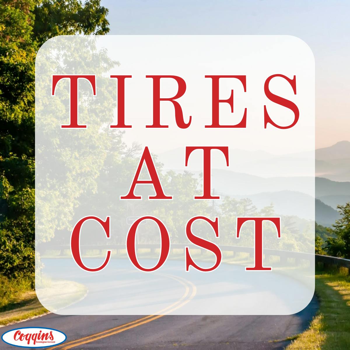 Tires at Cost | Coggins Toyota of Bennington