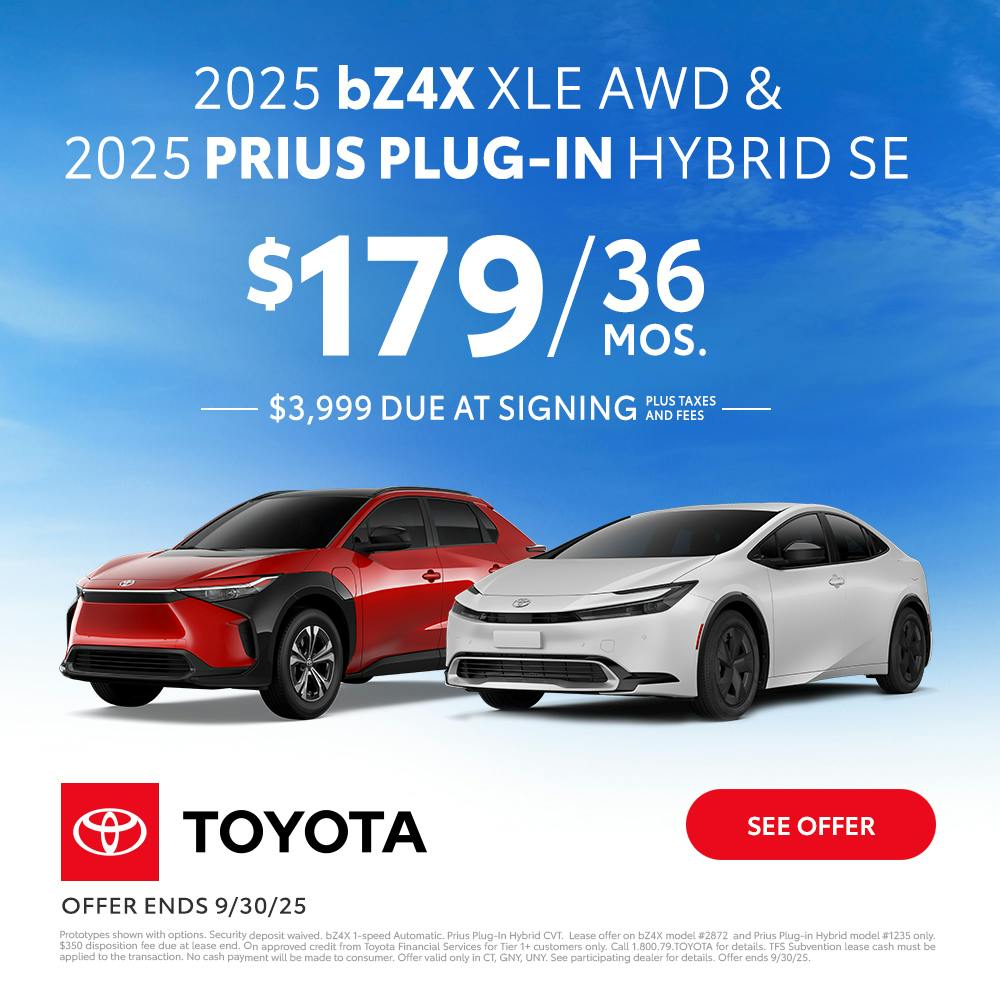 September 2025 GNYUNYCT bZ4X Prius