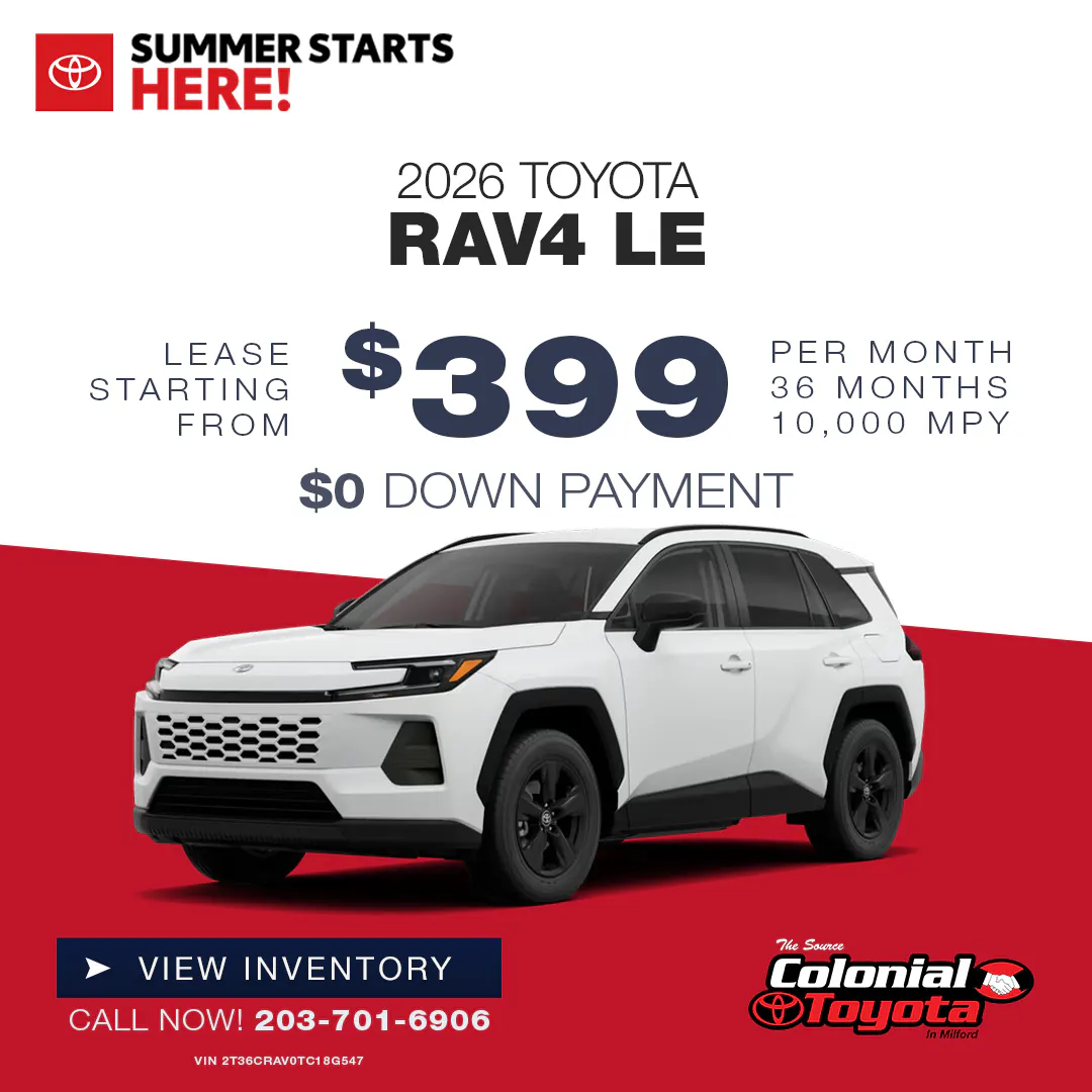 2026 Toyota RAV4 Lease Offer | Colonial Toyota