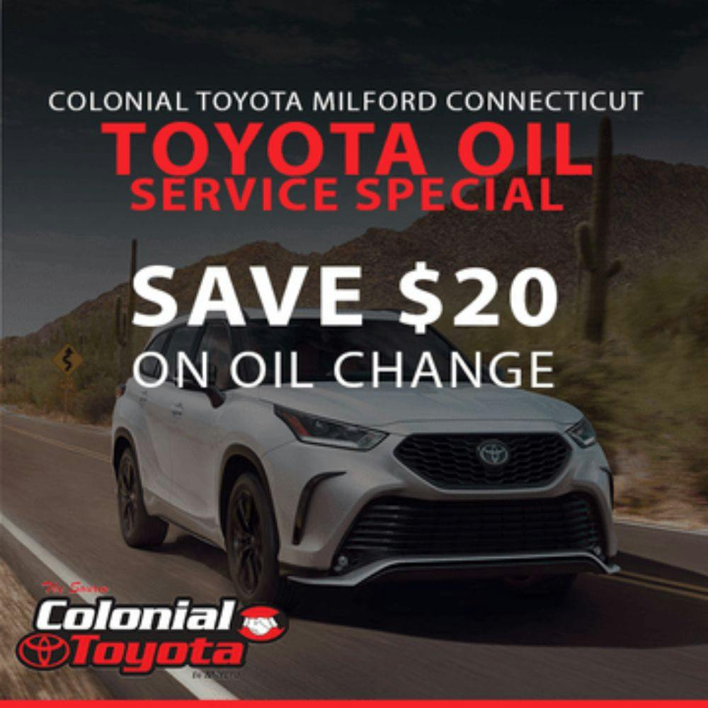 $20.00 Off Oil Change | Colonial Toyota