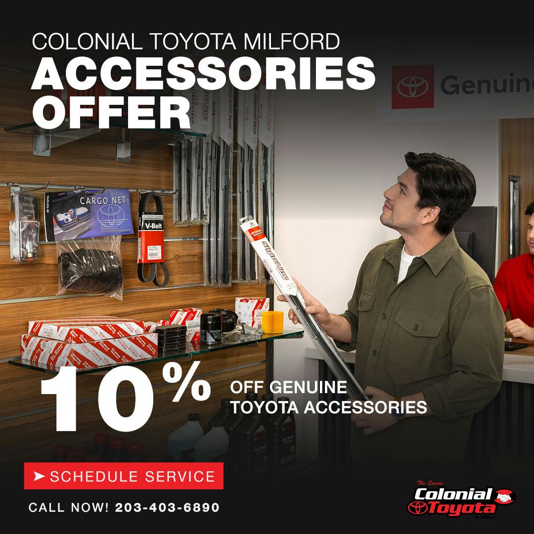10% Off TRD Accessories | Colonial Toyota