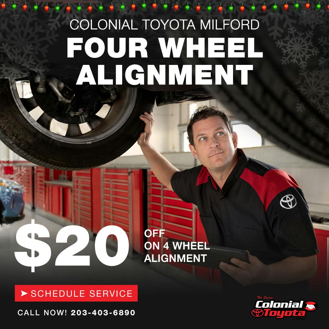 Four Wheel Alignment Special | Colonial Toyota