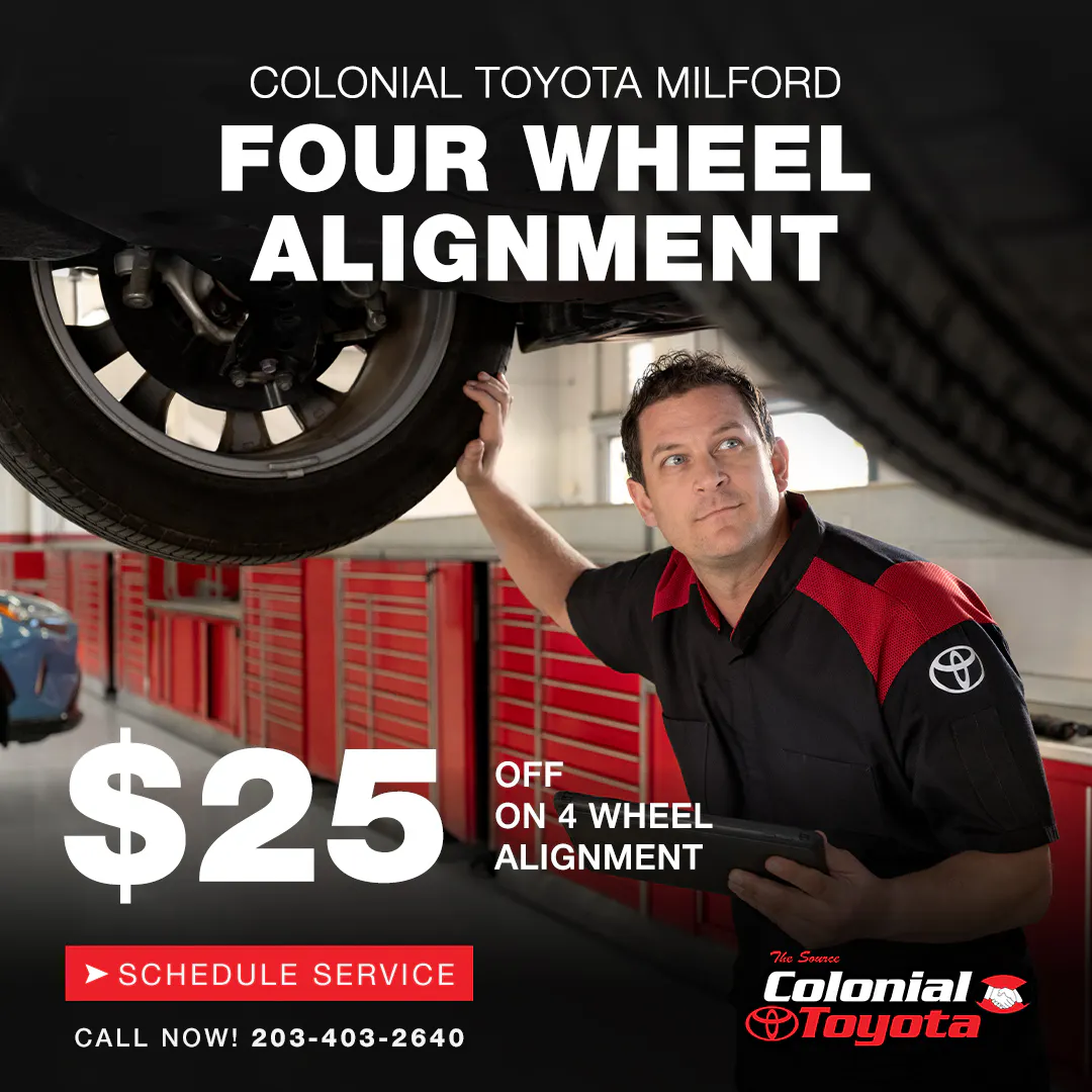 Four Wheel Alignment Special | Colonial Toyota